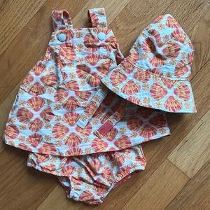 Baby girl Patagonia summer outfit